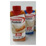 Premier Protein Shakes Drinks - Low Carb High Protein Shakes Variety 10 Pack (30g) | 2 of Each Flavor - Chocolate, Strawberry, Vanilla, Banana & Caramel | Bonus of 10 Individually Wrapped Straws