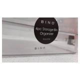 set of 4 clear Containers