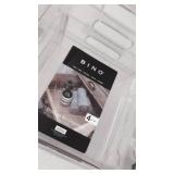 set of 4 clear Containers