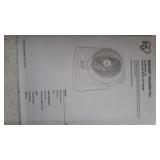 IRIS USA, Inc. PCF-HD18U WOOZOO Oscillating Circulator Fan, Blade 7", Black