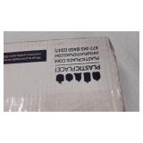 Plasticplace 55-60 Gallon Contractor Bags- Clear, case of 50 bags