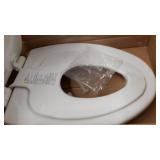 MAYFAIR 188SLOW 000 NextStep2 Toilet Seat with Built-In Potty Training Seat, Slow-Close, Removable that will Never Loosen, ELONGATED, White