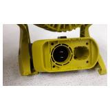 RYOBI ONE+ 18V Portable Bucket Top Misting Fan Kit with 1.5 Ah Battery and 18V Charger