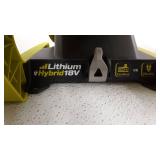 RYOBI ONE+ 18V Portable Bucket Top Misting Fan Kit with 1.5 Ah Battery and 18V Charger