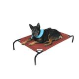 The Original Coolaroo Elevated Pet Dog Bed for Indoors & Outdoors, Medium, Terracotta