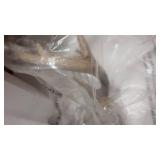 Creative Co-Op 20.5" Resin Standing Figurine with Whitewash Finish Deer