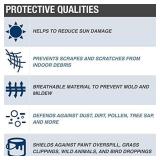 Budge UB-1 Lite Indoor Dustproof UV Resistant Cover Fits Full Size SUVs up to 186", Gray, Size U1: Fits S.U.Vs up to 15