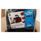 Sturdibag Extra Large Pet Carrier Flexible Height Pet Tote, Black,Size XL { 20"L x 16"H x 12"W}