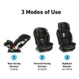 Graco Slimfit 3 in 1 Car Seat | Slim & Comfy Design Saves Space in Your Back Seat, Redmond, Amazon Exclusive