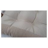 Klear Vu Gripper Jumbo Saturn Rocking Chair Cushion Set, 2 Count (Pack of 1), Natural