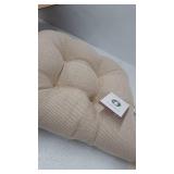 Klear Vu Gripper Jumbo Saturn Rocking Chair Cushion Set, 2 Count (Pack of 1), Natural