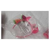 Disney Junior Minnie Mouse Bow-Tique Bowtastic Kitchen Accessory Set, Over Fifty Piece Play Food and Utensils, Frustration Free Packaging, by Just Play