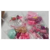 Disney Junior Minnie Mouse Bow-Tique Bowtastic Kitchen Accessory Set, Over Fifty Piece Play Food and Utensils, Frustration Free Packaging, by Just Play