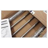 Hershii Tension Shelf Expandable Rod Closet System Heavy Duty Clothes Hanger Adjustable DIY Storage Organizer Shoe Rack