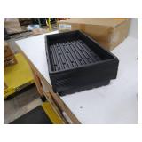 black container boxes