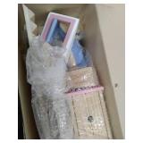 wooden multi level dollhouse