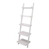 Kieragrace Providence Hadfield Leaning Shelf - White, 18" by 66"