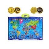 BEST LEARNING i-Poster My WORLD Interactive Map