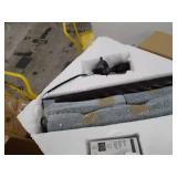 Jonathan Y White Tiffany Torchiere Led Floor Lamp