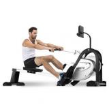 JOROTO Magnetic Rower Rowing Machine with LCD Display 250LB Weight Capacity Row Machine Exercise Rower for Home Gym
