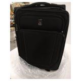 black travelpro suit case