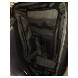 black travelpro suit case
