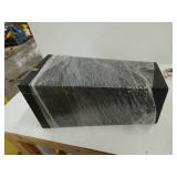 lightweight concrete modern tapered square outdoor planter 28 inch tall black