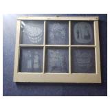 Vintage window-Etched Glass design