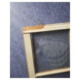 Vintage window-Etched Glass design