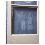 Vintage window-Etched Glass design