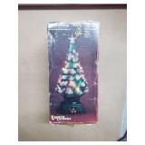 vintage glass Christmas Tree