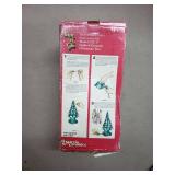 vintage glass Christmas Tree