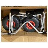 ABN Universal Kayak Carrier - Trolley for Carrying Kayaks, Canoes, Paddleboards, Float Mats, and Jon Boats