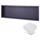 Uni-Green Recessed Large Rectangle Shower Niche 14X50 (No Shelves) Bathroom Storage Cube,Bathroom Niche Ready for Tile and Easy Installation with