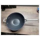 Pan Only - no lid- Calphalon Signature Nonstick 12" Flat-Bottom Wok with Cover