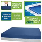 Kolbs Gel Extreme | Wheelchair Cushion Seat Cushion | 3 Inch Thick