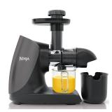 Ninja - Cold Press Juicer Pro - Compact Powerful Slow Juicer with Total Pulp Control and Easy Clean - Graphite