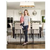 Regalo Deluxe Home Accents 74-Inch Widespan Safety Gate, Includes 4 Pack of Wall Mounts