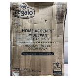 Regalo Deluxe Home Accents 74-Inch Widespan Safety Gate, Includes 4 Pack of Wall Mounts