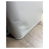 KOHLER 13 Gal. Stainless Steel White and Stainless Step-On Trash Can