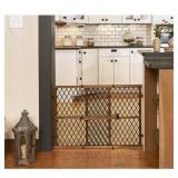 Evenflo Position & Lock Pressure Mount Gate, Farmhouse Collection - pack of 2