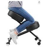 DRAGONN by VIVO Ergonomic Kneeling Chair, Adjustable Stool for Home and Office