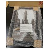 Americanflat 11x17 Picture Frame in Black - Legal Sized Paper Display - Composite Wood with Shatter Resistant Glass - Horizontal and Vertical Formats for Wall