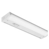 Lithonia Lighting Contractor Select UCES 18 in. LED White Direct Wire Under Cabinet Light Switchable 544 Lumens 3000K 3500K 4000K