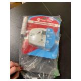 FIRST ALERT Dual-Power Plug-In Carbon Monoxide Detector with Battery Backup and Digital Display, 3-Pack, CO615