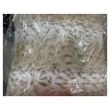 Oversize snow leopard long fall for square throw pillow neutral