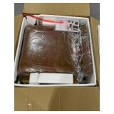 Sylva Strap Chair Caramel Faux Leather - Threshold - Retails $260.00