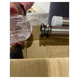 66"x120" Crystal Tulip Curtain Rod Antique Silver - Opalhouse