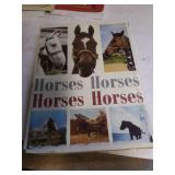 1965 Third Impression Horses Coffee Table Book, Condition Fair