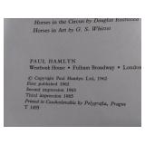 1965 Third Impression Horses Coffee Table Book, Condition Fair